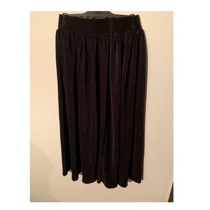Black Pleated Skirt (American Apparel)